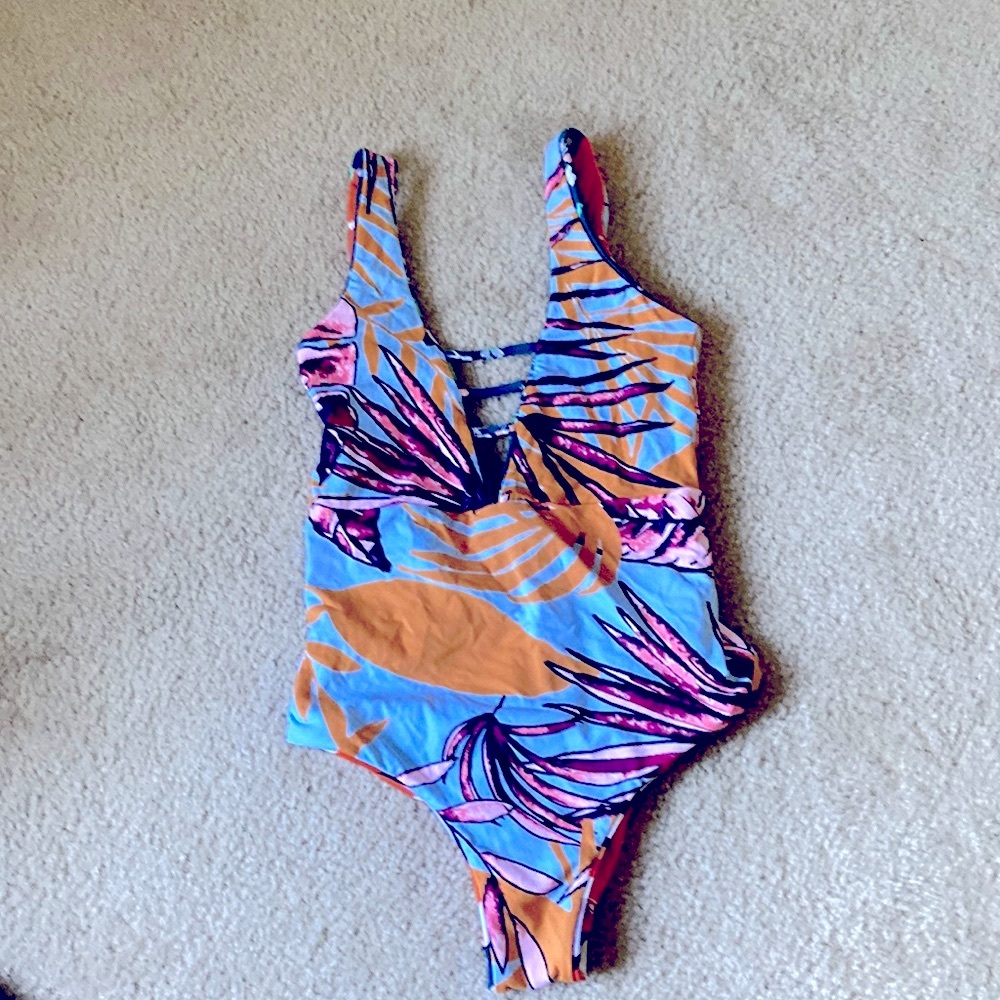 Maaji one piece reversible swimsuit NWT